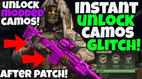 Instant Unlock Any Camo Glitch In Mw2warzone 2 After Patch Unlock Modded Camos Orion