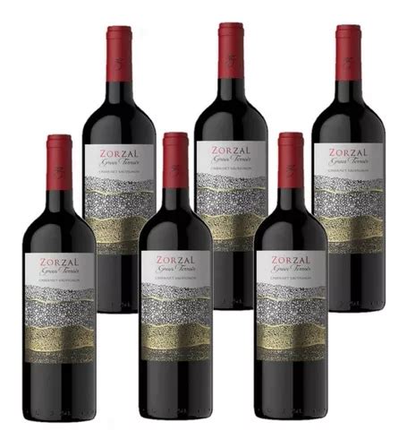 Vino Zorzal Gran Terroir Cabernet Sauvignon Caja X 6 Un Envío gratis