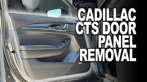 Cadillac Cts Door Panel Removal Rd Gen Youtube