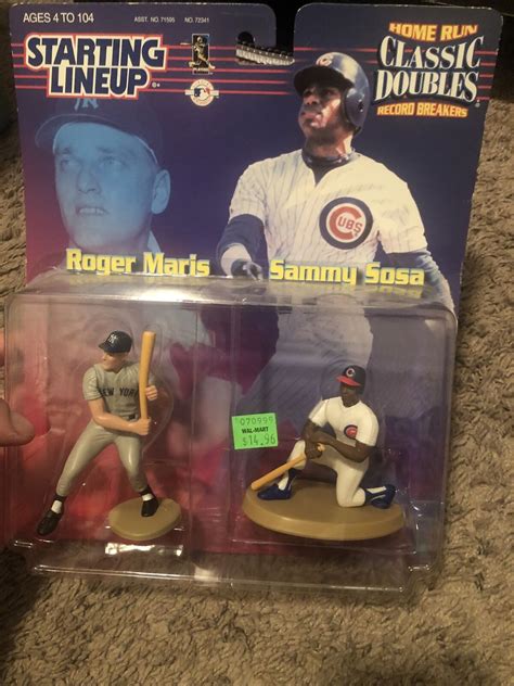 New York Yankees Roger Maris Chicago Cubs Sammy Sosa Mlb Homerun Record