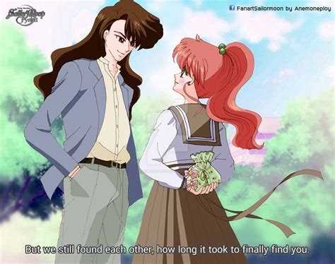 Makoto And Sanjouin Crystal Fanmade Happy Ending Sailor Moon Fan Art Sailor Moon Character