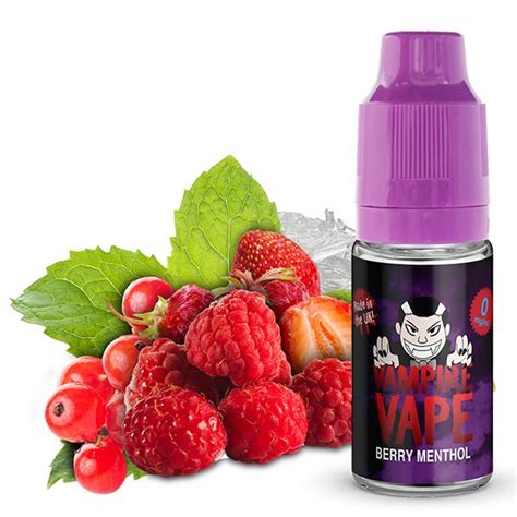 BERRY MENTHOL E LIQUID 10ML VAMPIRE VAPE Nikotinstärke 3mg