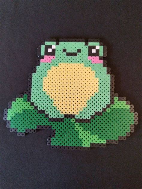 Cute Frog Perler Bead Patterns Pattern Rjuuc Edu Np