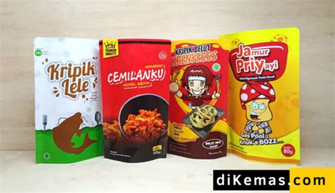 Contoh Pola Desain Kemasan Keripik Pepaya - IMAGESEE