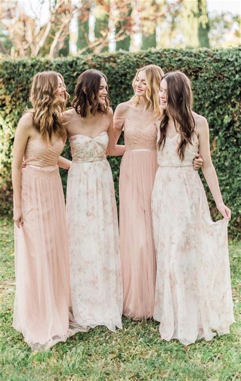 29 Beautiful Floral Bridesmaid Dresses For 2024 Mrs To Be