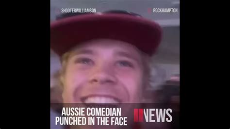 Alex Shooter Williamson Punched In The Face During Comedy Show Youtube