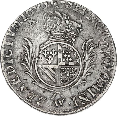 France Louis Xiv Cu De Flandre Aux Palmes W