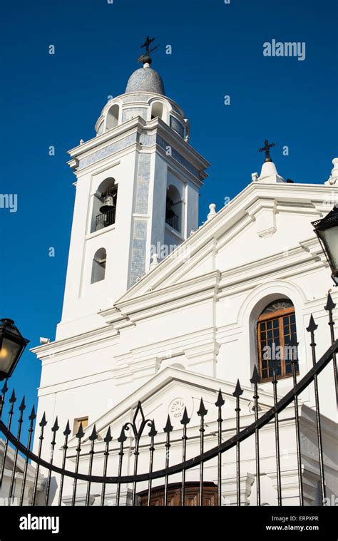 Basilica Nuestra Senora Del Pilar Recoleta Buenos Aires Stock Photo