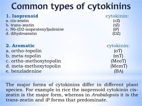 Cytokinin