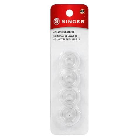 SINGER® Class 15 Transparent Bobbins, 4ct. | Michaels