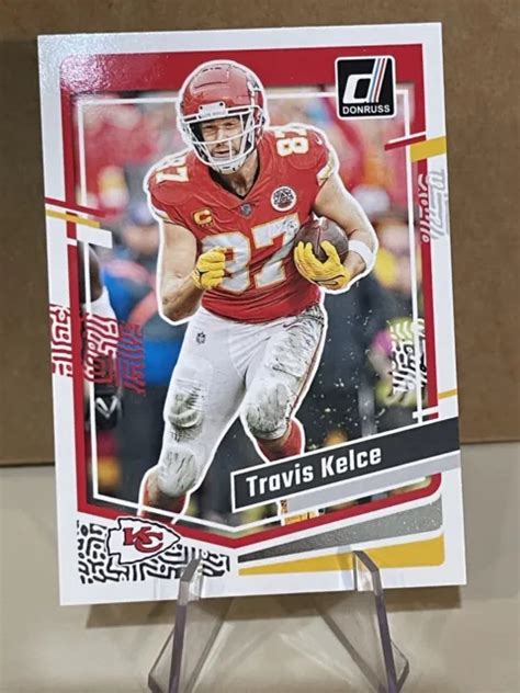 Donruss Football Travis Kelce Kansas City Chiefs Super