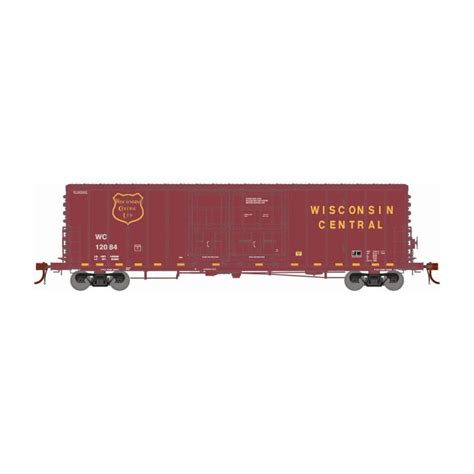 Athearn Genesis ATHG73020 HO 50ft PC F Boxcar Wisconsin Central 12101