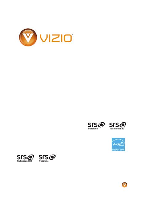 User Manual VIZIO VL420M M English 64 Pages