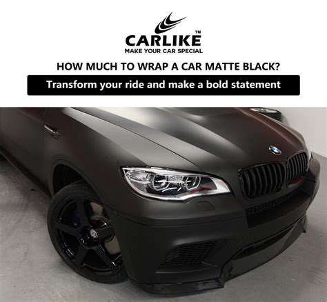 How Much to Wrap A Car Matte Black?High-quality Vinyl Wrap Up to $2000 ...