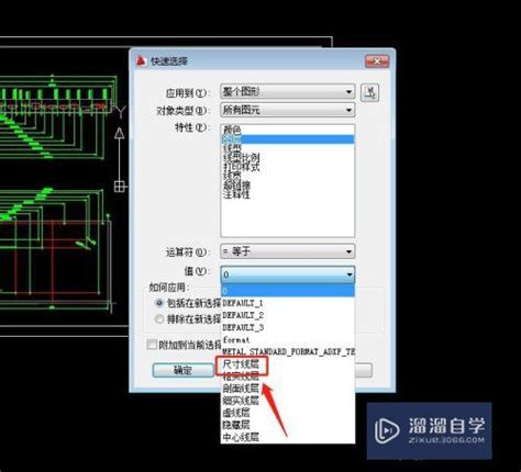 Cad怎么快速选择图层上的全部对象？溜溜自学网