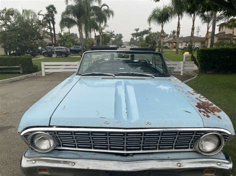 1964 Ford Falcon Convertible Blue RWD Automatic aluminum for sale