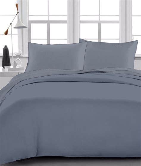 Bedding 1000 Tc Egyptian Cotton White Solid Queen Sheet Set Duvet Set