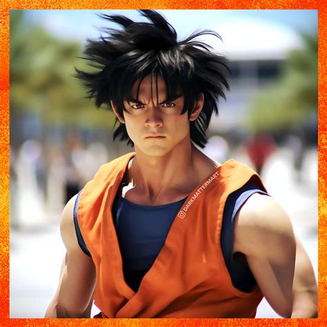 Live action Goku by darkmattermart on DeviantArt