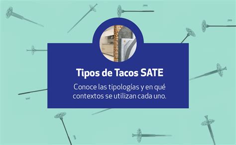 Tipos De Tacos Para Sate Y C Mo Colocarlos Rhonatherm