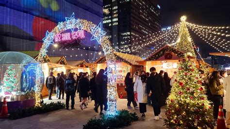 K Seoul Lantern Festival Christmas Lights And Markets At