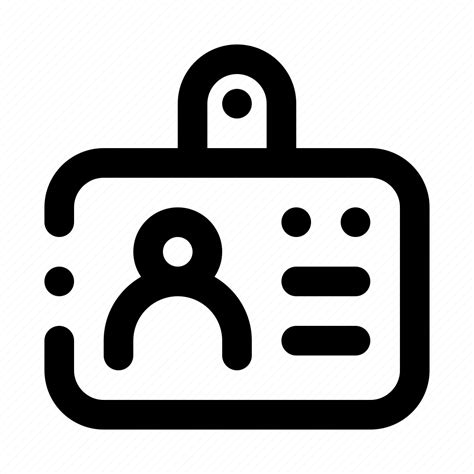 Id Card Pass Identification Identity Business Icon Download On Iconfinder