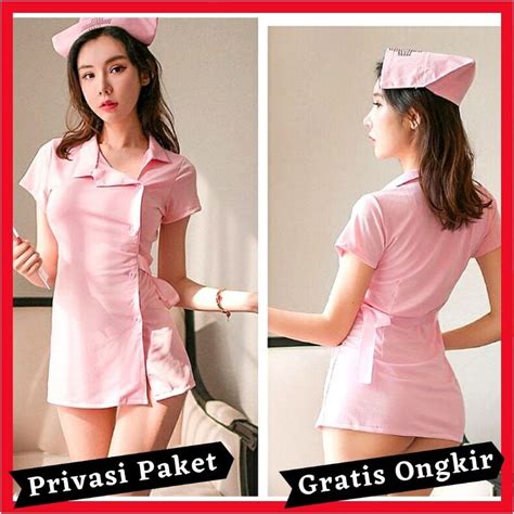 Jual Lingerie Sexy Costume Cosplay Seragam Perawat Sexy Hot Nurse Baju