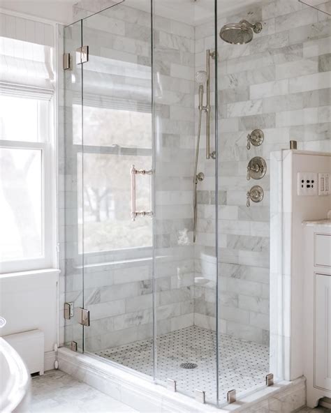 Prospectrefuge Is Serving Chic Modern Looks With This Marble Shower Design Explore More