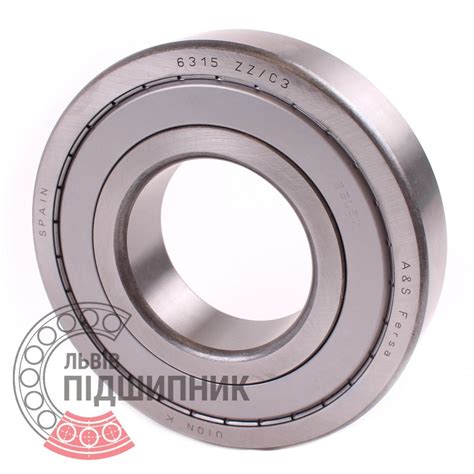 Подшипник 70-80315 | 6315 ZZ/C3 [Fersa] Подшипник шариковый закрытый ...