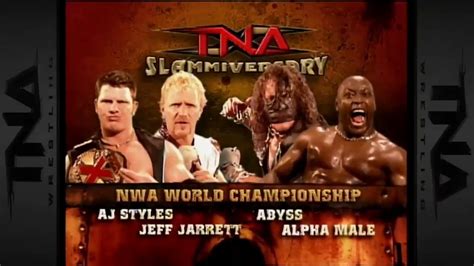 TNA Slammiversary 2005 Raven Vs AJ Styles Vs Abyss Vs Monty Brown Vs