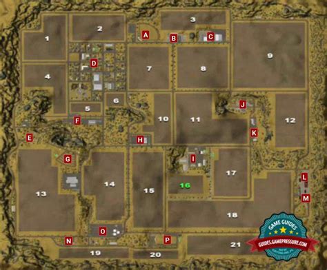 Map Of Westbridge Hills Farming Simulator 2013 Game Guide