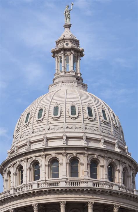 Texas State Capitol Dome stock image. Image of daytime - 18844875