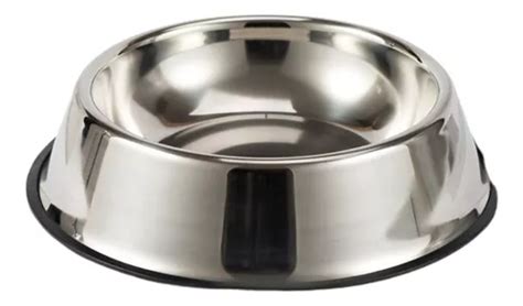 Comedouro Inox Antiderrapante Pet Tigela Pote Ra O Comida Mercadolivre