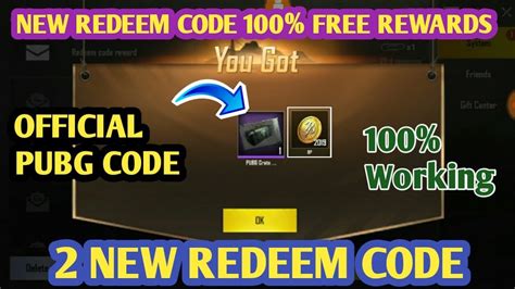 Pubg Mobile New Redeem Codes Free Crate Coupons And Bp Coins