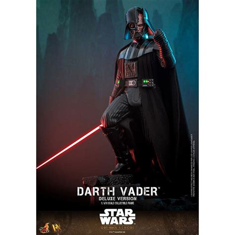 Hot Toys Star Wars Obi Wan Kenobi Darth Vader Deluxe Version 1 6 Figurine