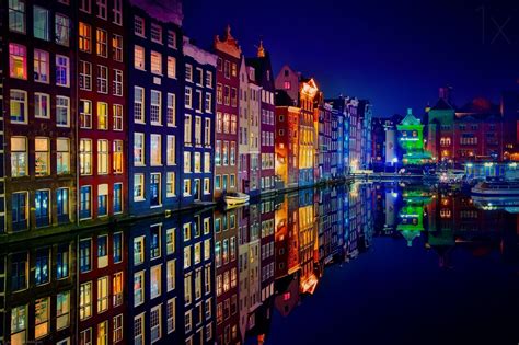 Amsterdam Night Wallpapers - 4k, HD Amsterdam Night Backgrounds on WallpaperBat