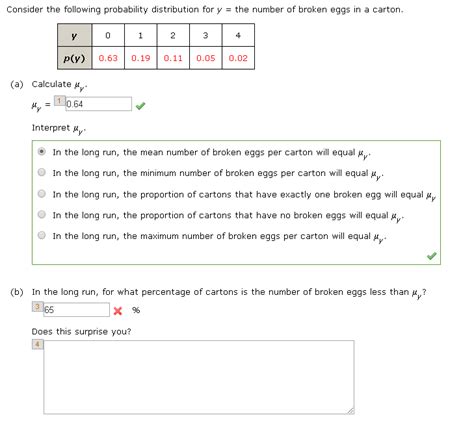 Solved Consider The Following Probability Distribution For Y Chegg