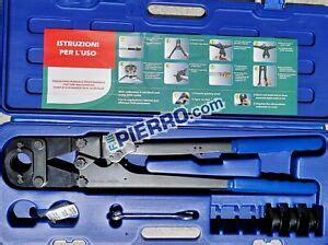 Pressatrice Manuale Tubo Multistrato Raccordi 16 20 26 32 TH Pinza PEX