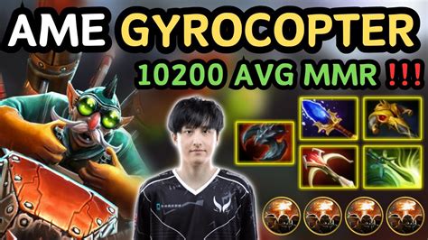 🔥 Ame Gyrocopter Hard Carry Highlights 735d 🔥 Dota 2 Youtube