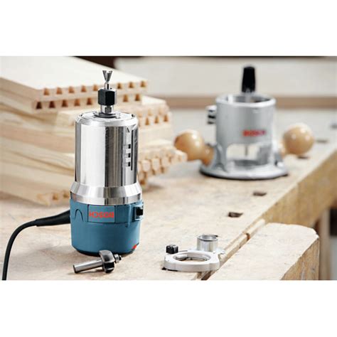 Bosch Evspk Hp Combination Plunge And Fixed Base Router Kit