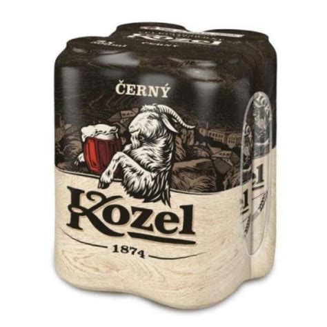 PIWO KOZEL CERNY 0 5L 4PACK PUSZ dobra cena sklep Duży Ben