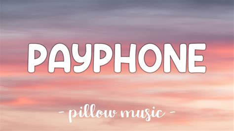 Payphone Maroon 5 Feat Wiz Khalifa Lyrics 🎵 Youtube Music