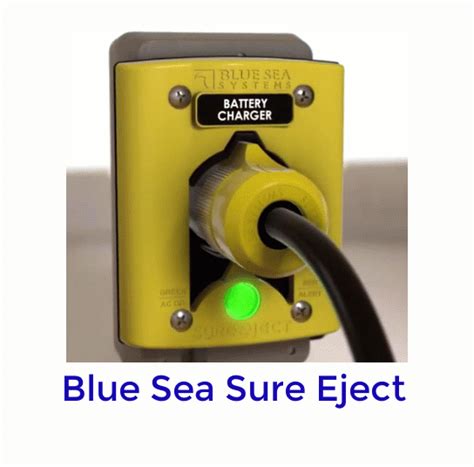 Blue Sea 7850 Sure Eject 120 Volt 15 Amp Ac Shore Power Ejector System