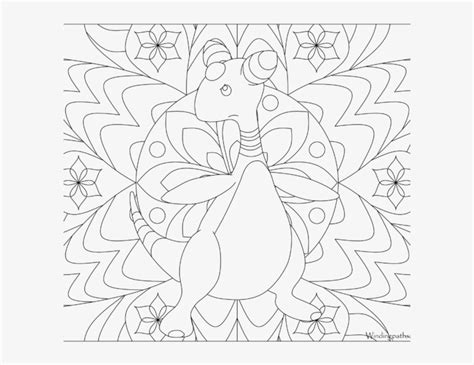 Adult Pokemon Coloring Page Ampharos Coloring Book Transparent Png