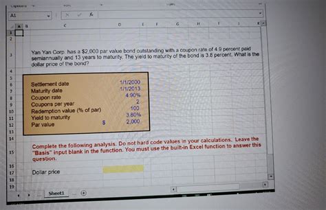 Solved Liputatu Yan Yan Corp Has A Par Value Bond Chegg