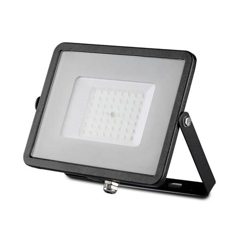 Projecteur Led Ext Rieur W Ip High Lumens Lm W Noir V Tac