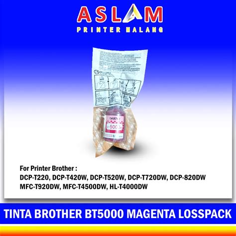 Jual Tinta Brother BT6000 BK BT 6000 Black Bt 5000 BT5000 Cyan Magenta