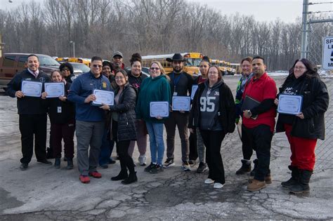 Lorain City Schools bus drivers complete suicide prevention training to