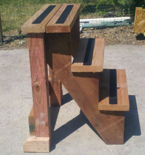 Mounting Blocks - Home Made Horse Jumps