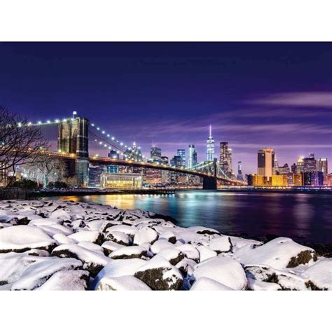 Puzzle Ravensburger Hiver New York Pi Ces Kubekings Fr