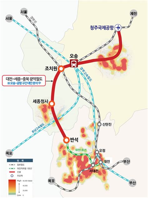 청주·세종 지하철 시대 성큼윤 대통령 “속도감 있게 추진” 충청 전국 뉴스 한겨레